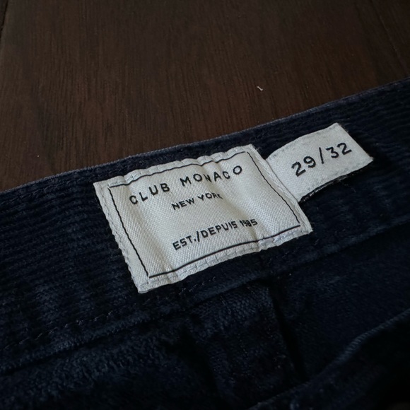 Club Monaco Men’s Corduroy Pant - Picture 3 of 3